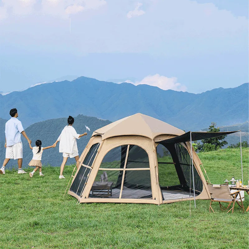 Barraca de Camping Automática 5 Pessoas | Impermeável e Rápida