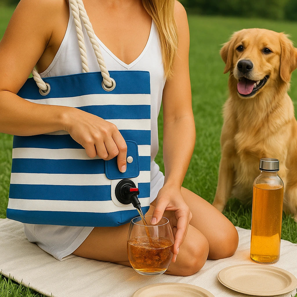 Bolsa Puff Discreta™ – Sua bebida, seu segredo.