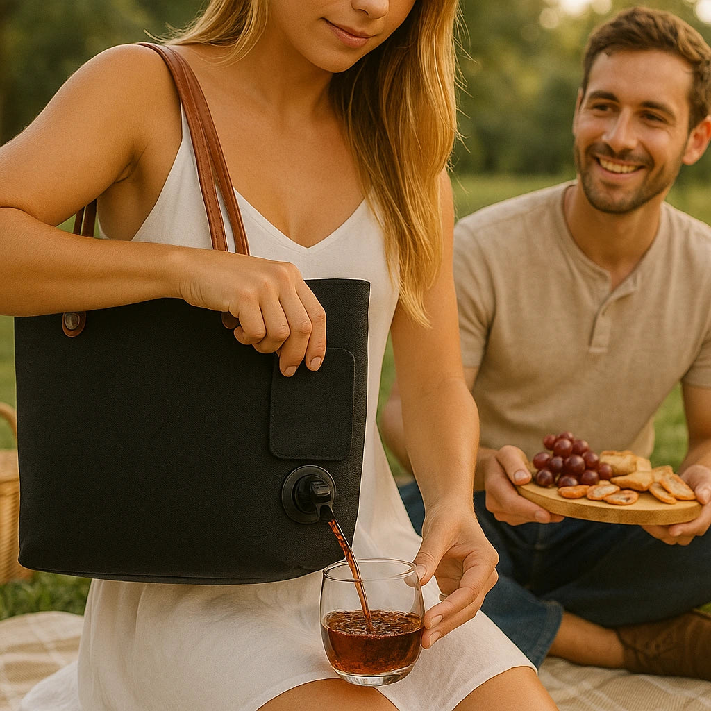 Bolsa Puff Discreta™ – Sua bebida, seu segredo.