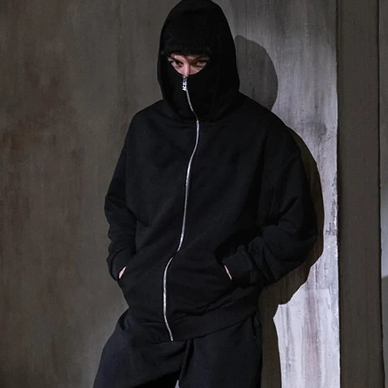 Casaco Estilo Máscara Ninja