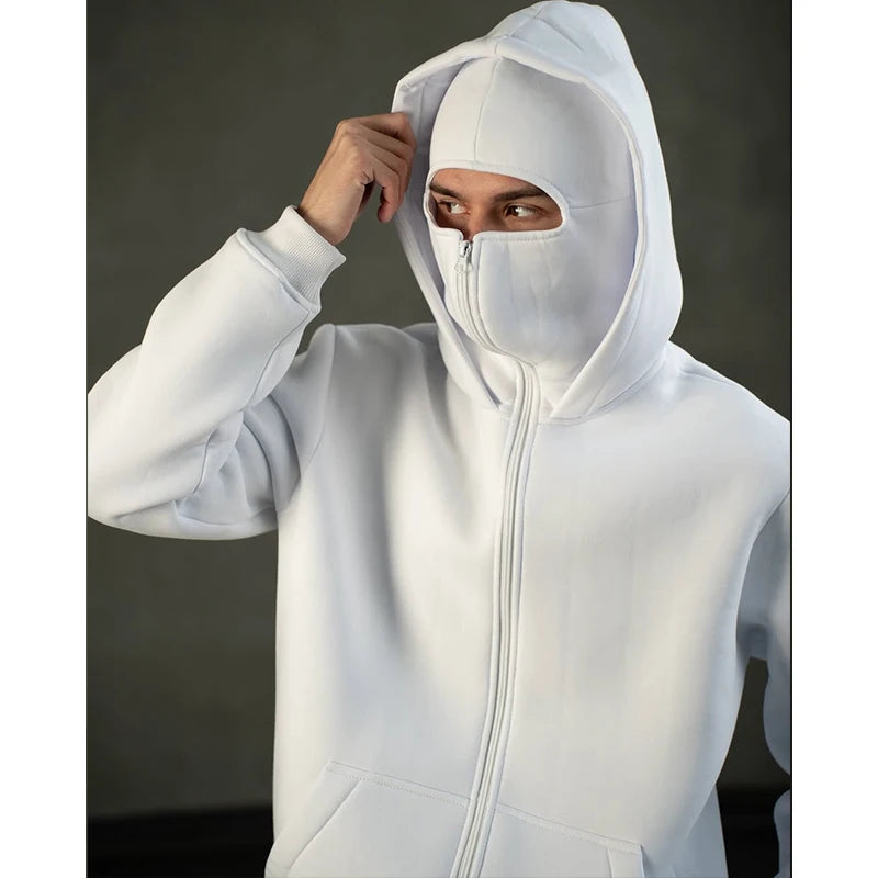 Casaco Estilo Máscara Ninja