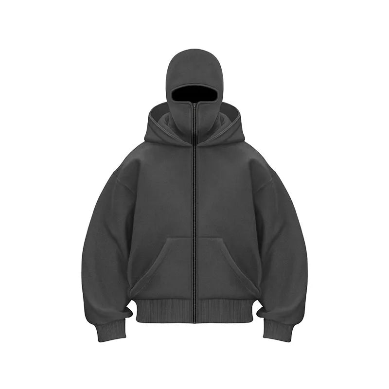 Casaco Estilo Máscara Ninja