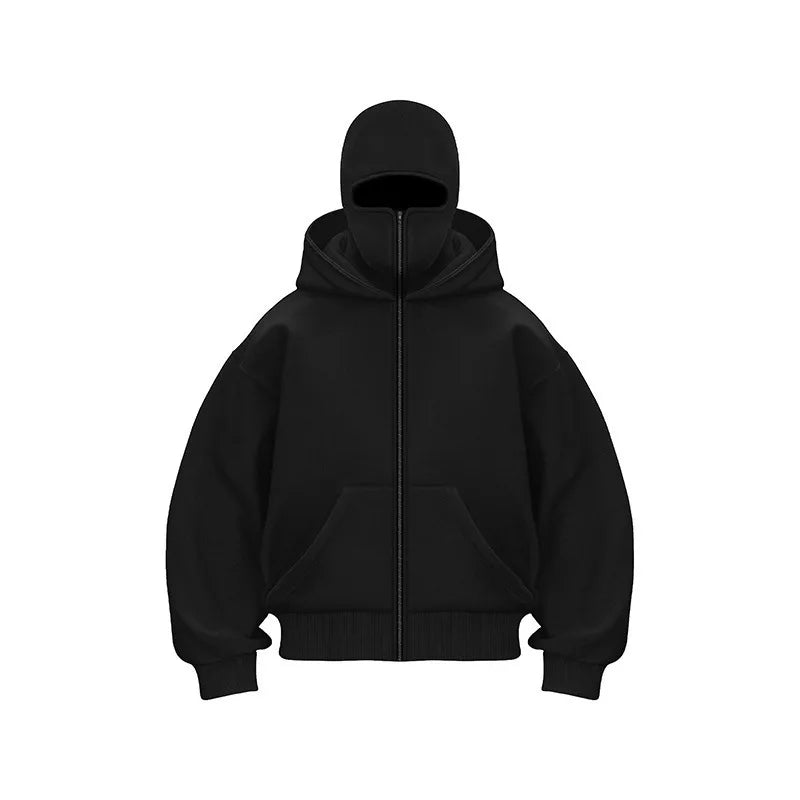 Casaco Estilo Máscara Ninja