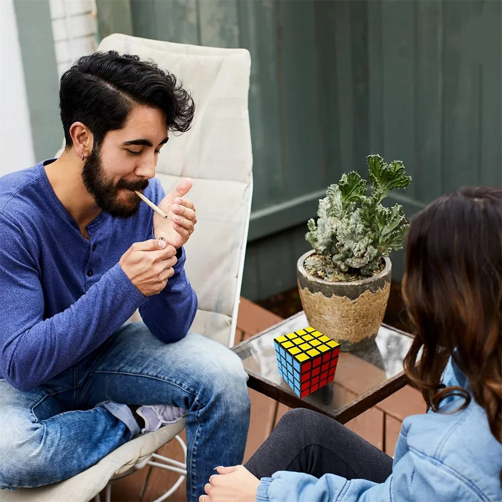 Dichavador de Metal Cubo Mágico – Cultura Puff
