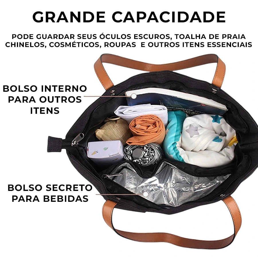 Bolsa Puff Discreta™ – Sua bebida, seu segredo.