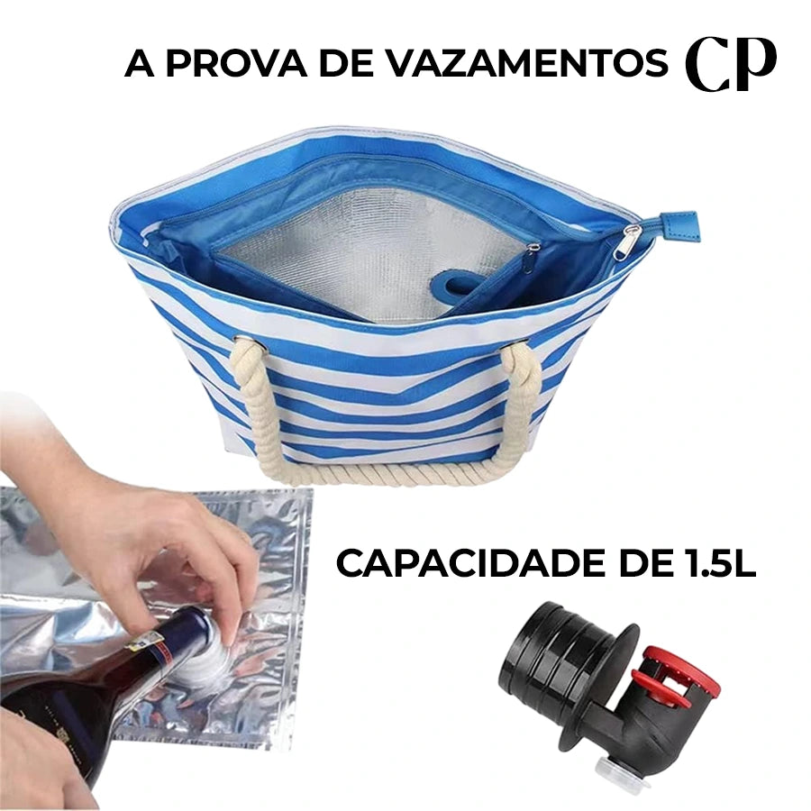 Bolsa Puff Discreta™ – Sua bebida, seu segredo.