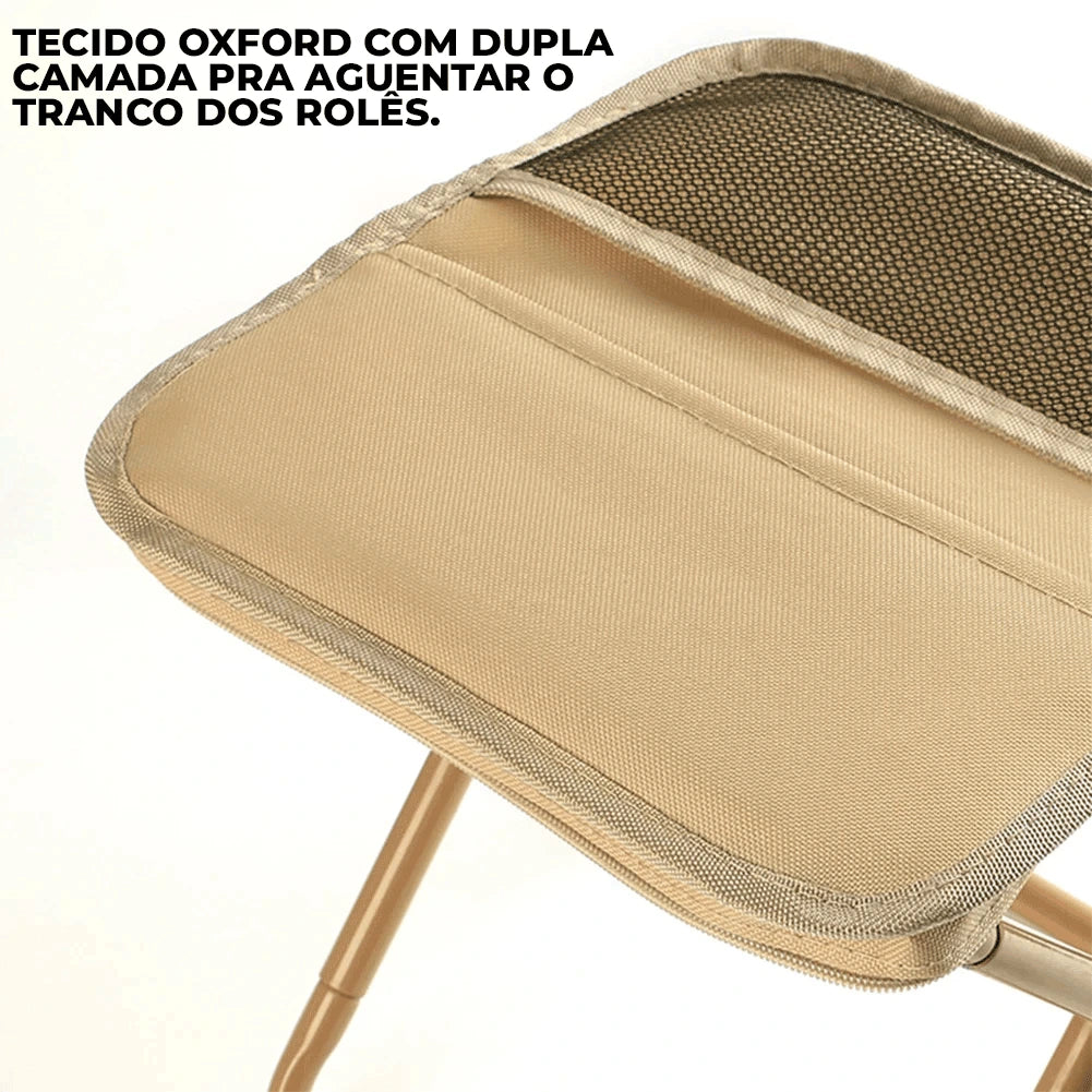 Cadeira Dobrável que Vira Bolsa – Linha Liberdade