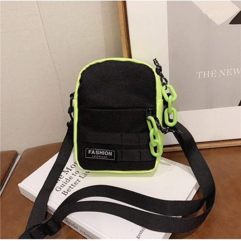 Shoulder Bag Masculina e Feminina Compacta com Alça Regulável