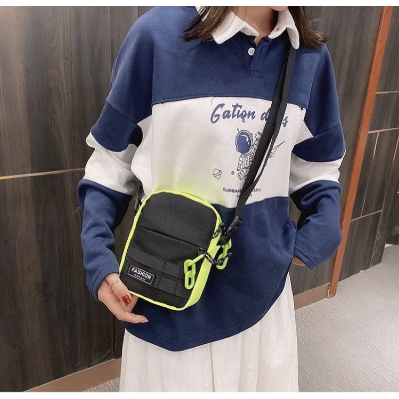Shoulder Bag Masculina e Feminina Compacta com Alça Regulável