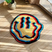 Tapete Psicodélico Smiley | Design Tufted