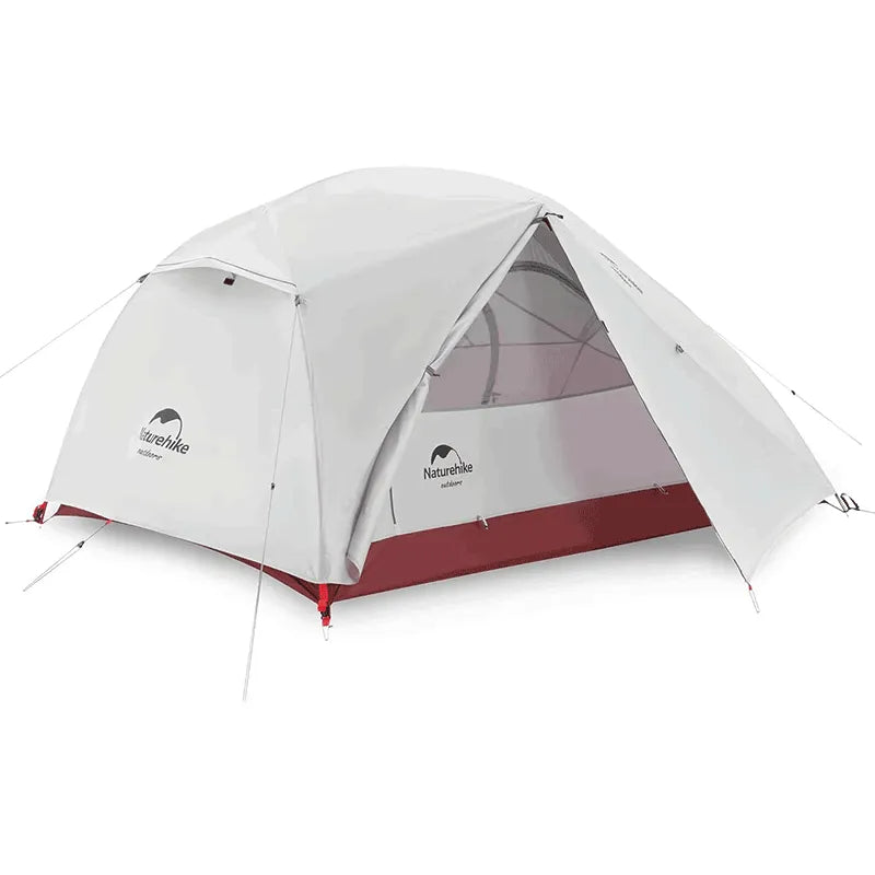 Barraca de camping impermeável com design aerodinâmico, garantindo durabilidade e resistência ao vento para uso outdoor profissional.