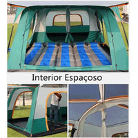 Barraca-de-Camping-Grande-8-a-12-Pessoas-Familiar-e-Impermeavel-mostrando-o interior