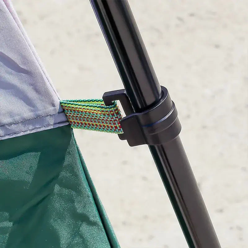 Barraca de Camping Grande Familiar | 8 a 12 Pessoas detalhe da vareta resistente