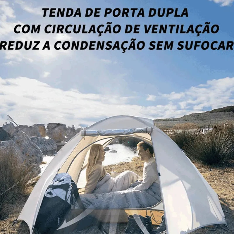 Barraca de Camping Grande para 3 Pessoas | Cloud River