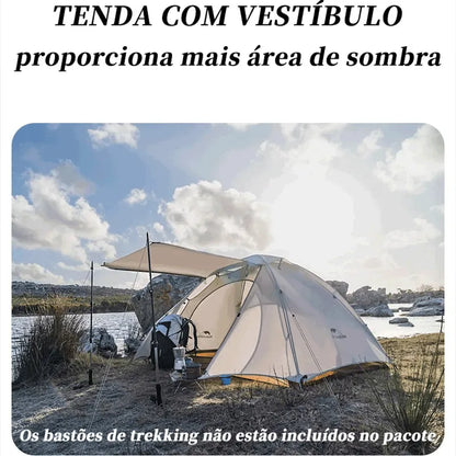 Barraca de Camping Grande para 3 Pessoas | Cloud River