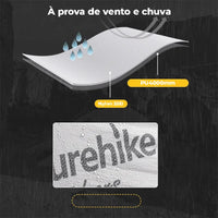 Tenda Dupla de Trekking com Postes de Alumínio 7001 e Impermeável PU4000mm, ideal para trekking e leveza máxima.