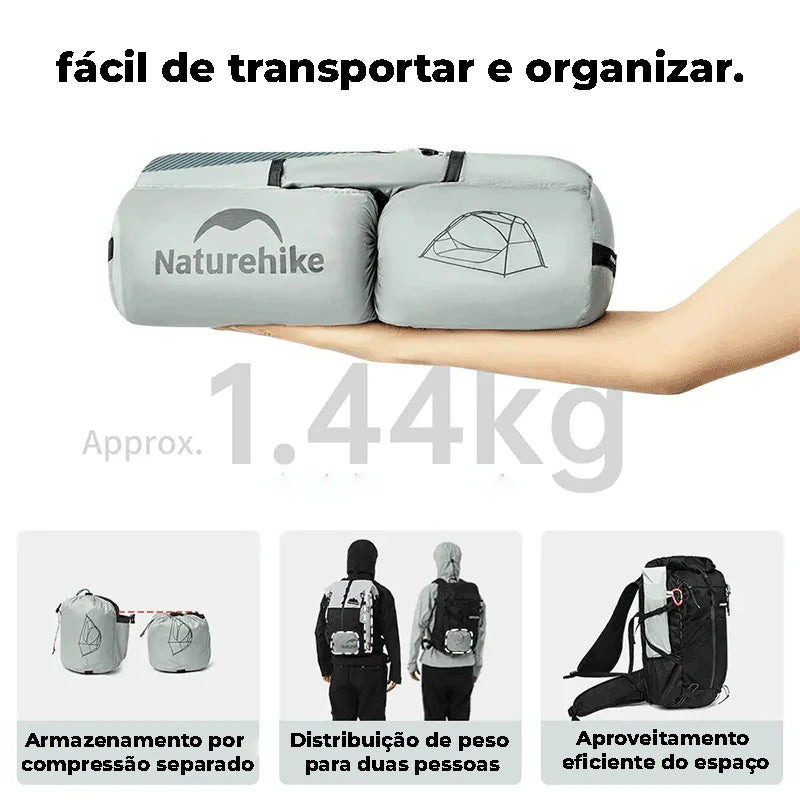 Barraca de Camping Ultralight 2 Pessoas | Linha Star River UL