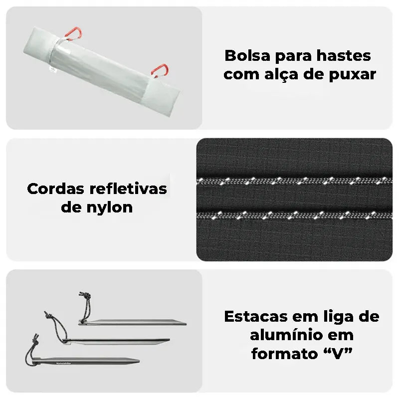 Barraca de Camping Ultralight 2 Pessoas | Linha Star River UL