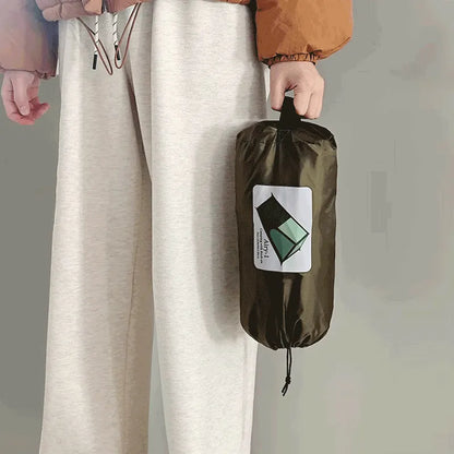 Barraca para 1 Pessoa Ultraleve | Impermeável Ary-1 mostrando a bolsa compacta