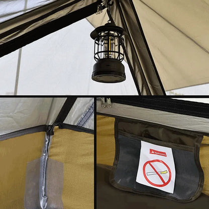 Barraca para 1 Pessoa Ultraleve | Impermeável Ary-1 detalhes internos de valor