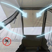 Barraca para 1 Pessoa Ultraleve | Impermeável Ary-1 com mosquiteiro