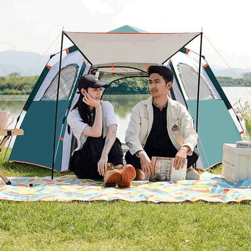 Barraca de Camping Automática 3 a 4 Pessoas | Pop-Up Impermeável