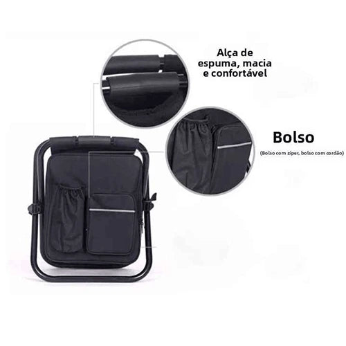 Cadeira Cooler Bolsa | Liberdade ao Ar Livre