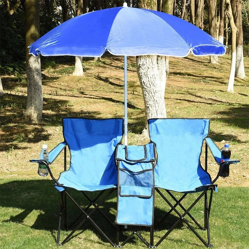 Cadeira Dobrável Dupla | Comfort Duo Premium