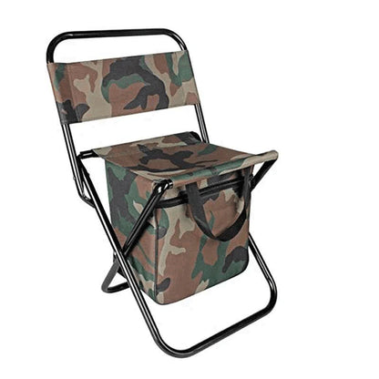 Cadeira Dobrável com Bolsa Camuflada | Pesca Pro