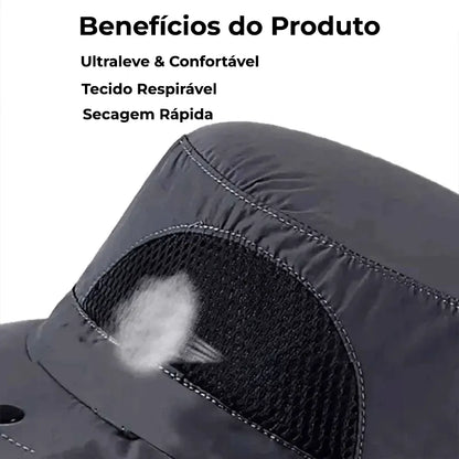 Chapéu Pescador | Balaclava Slim Preto