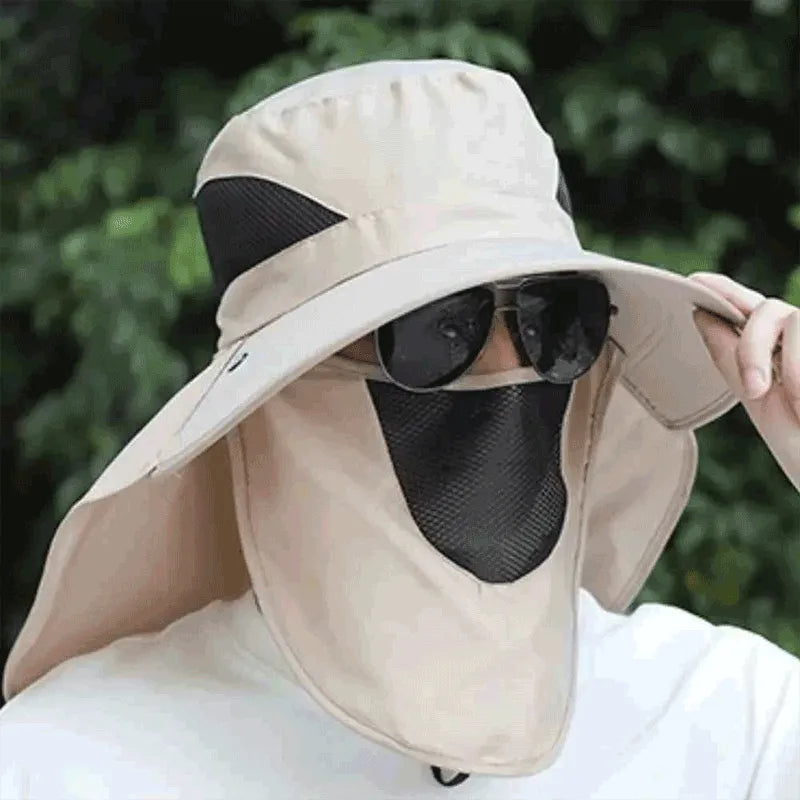 Chapéu Pescador | Balaclava Slim Bege