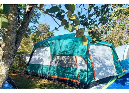 Barraca de Camping Grande 10 a 16 Pessoas | Familiar e Impermeável