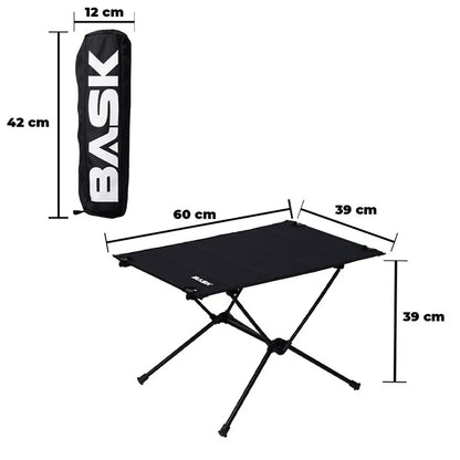 Kit Camping Dobrável 2 em 1 | Cadeira & Mesa Outdoor Pro