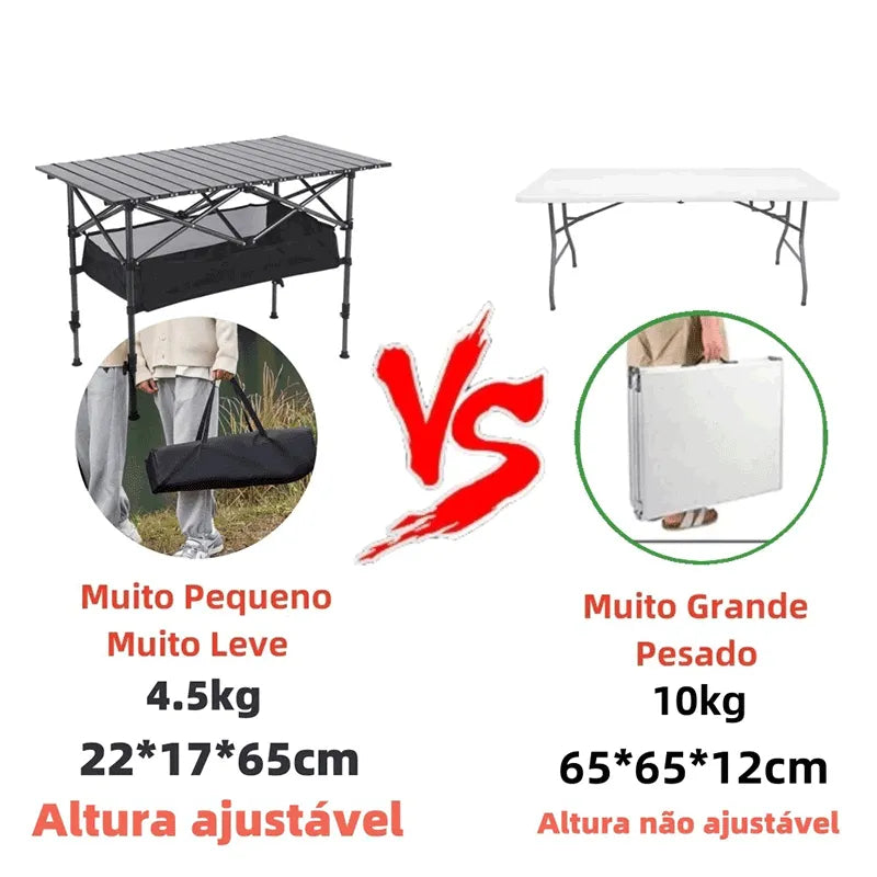 Mesa Dobrável de Camping | Explorer 120cm