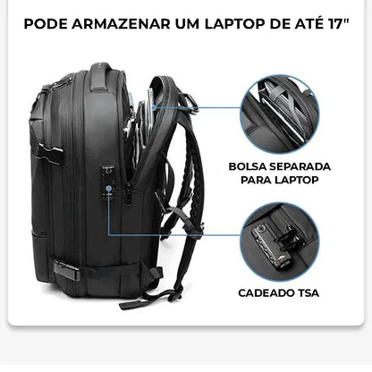 Mochila a Vácuo Expansível | Business Trip