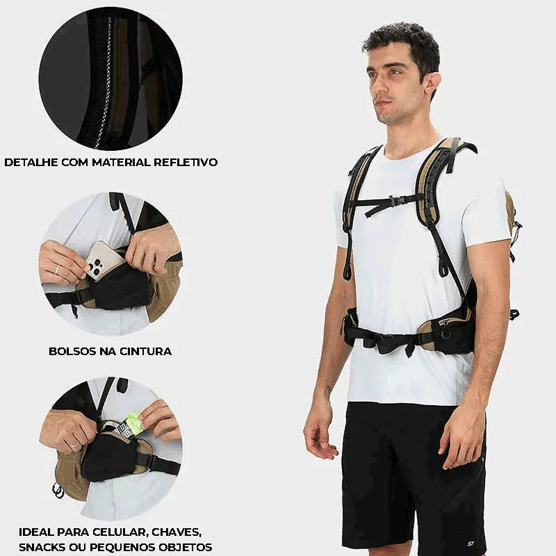 Mochila de Camping 35L | Inoxto Adventure Pro