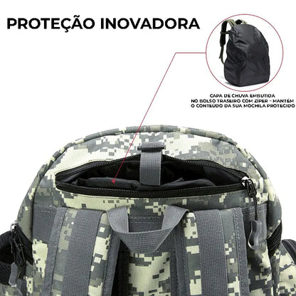 Mochila de Camping Camuflada | Pesca Master