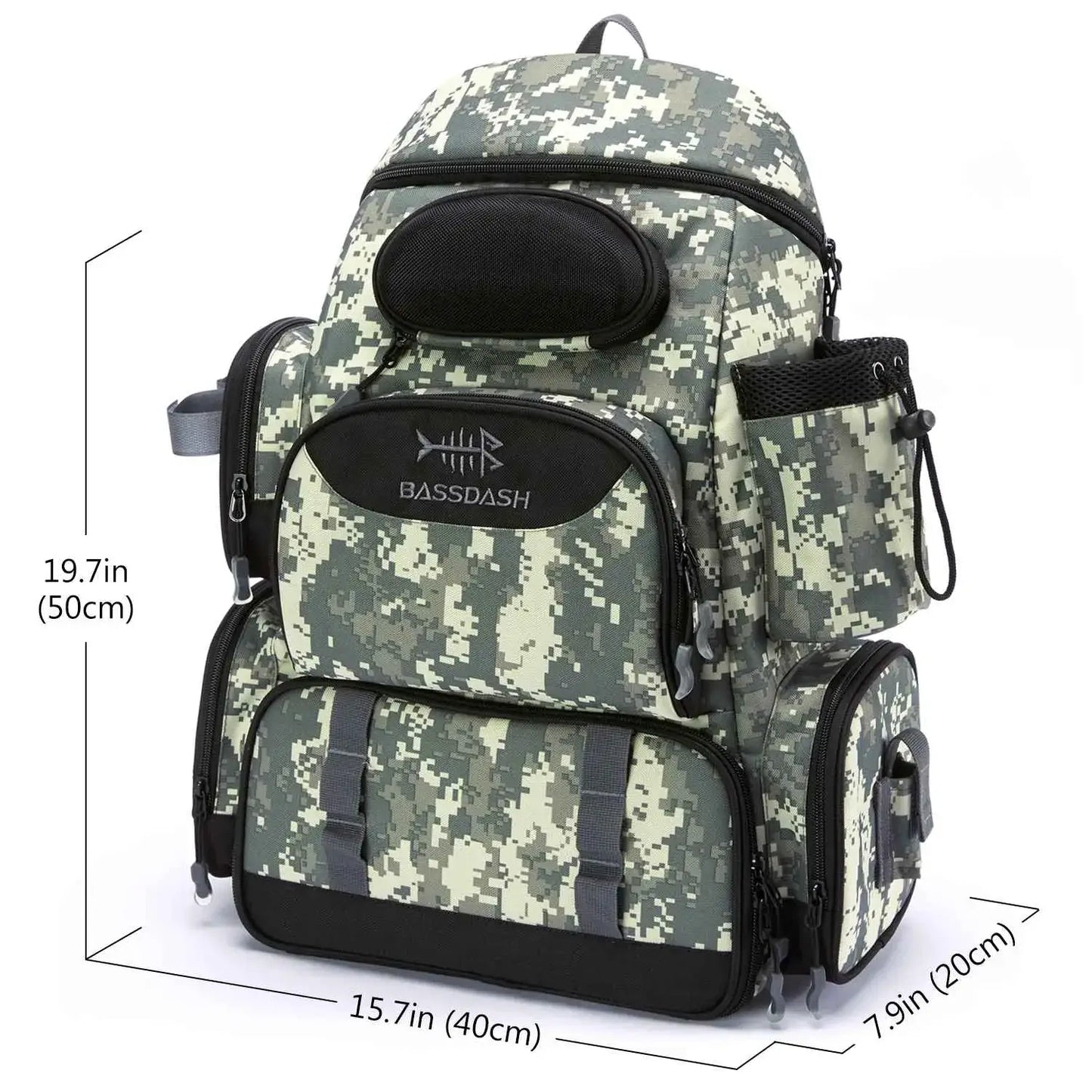 Mochila de Camping Camuflada | Pesca Master