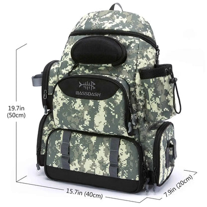 Mochila de Camping Camuflada | Pesca Master
