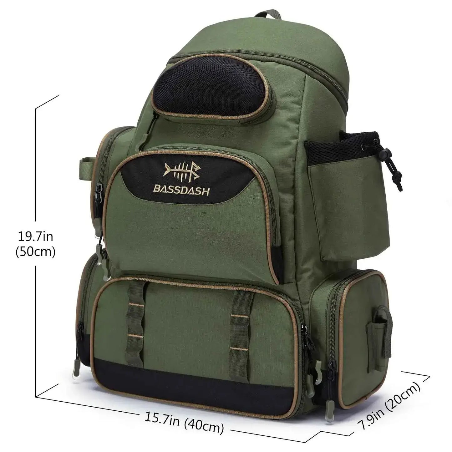 Mochila de Camping Verde – Pesca Master