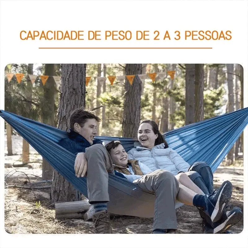 Rede Camping Laranja | Liberade Pro