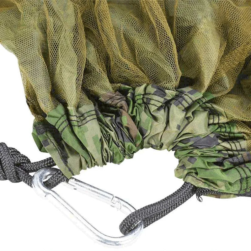Rede de Camping com Mosquiteiro | Camuflada Outdoor Pro