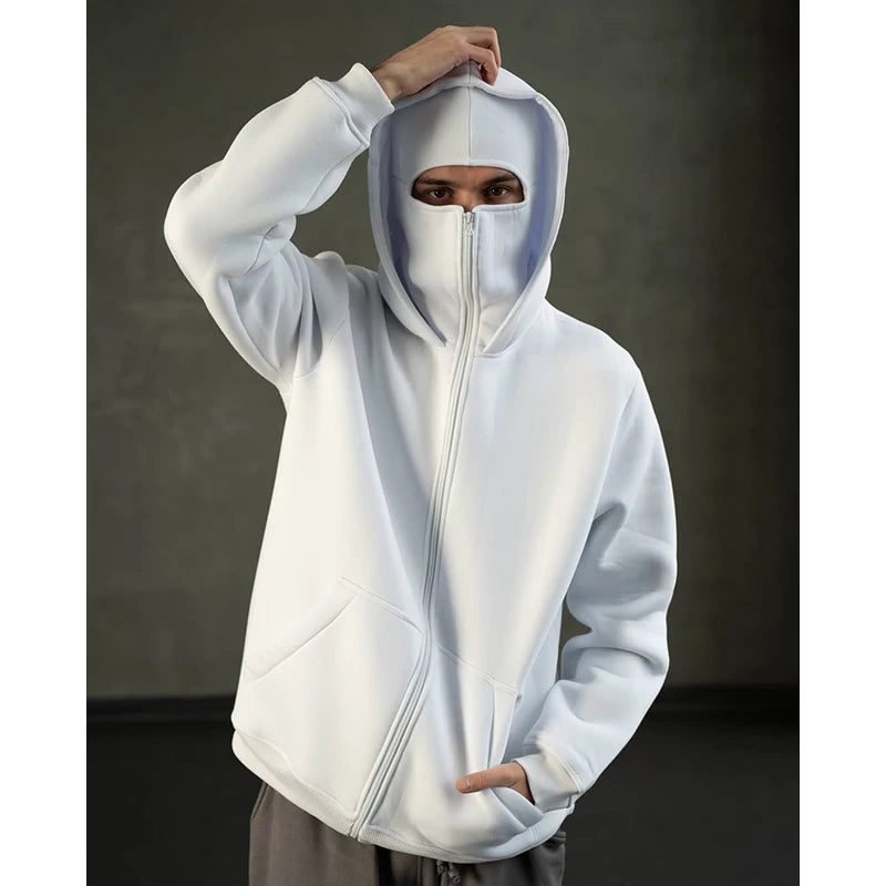 Casaco Estilo Máscara Ninja