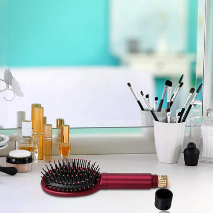 Escova de Cabelo com Compartimento Secreto