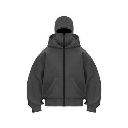 Casaco Estilo Máscara Ninja