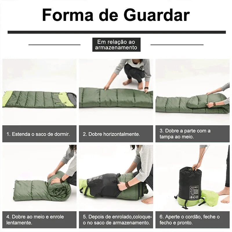 Saco de Dormir Térmico | Mountain Shield