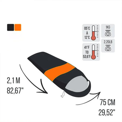 Saco de Dormir Térmico | Night Explorer Orange