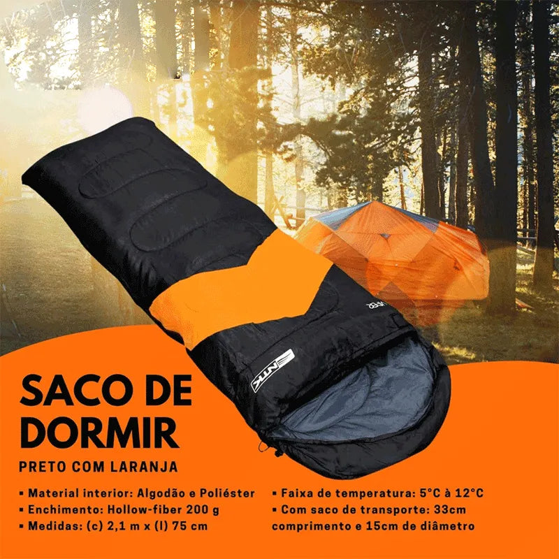 Saco de Dormir Térmico | Night Explorer Orange