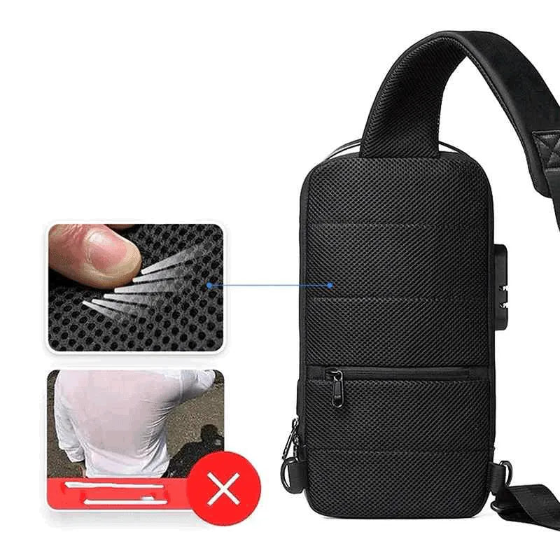 Shoulder Bag Masculina Impermeável | Urban Guard