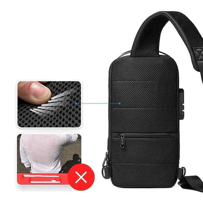 Shoulder Bag Masculina Impermeável | Urban Guard